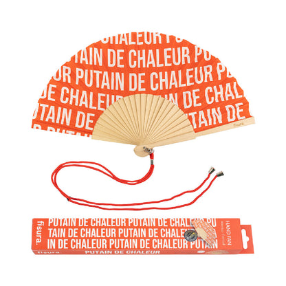 Eventail à motif