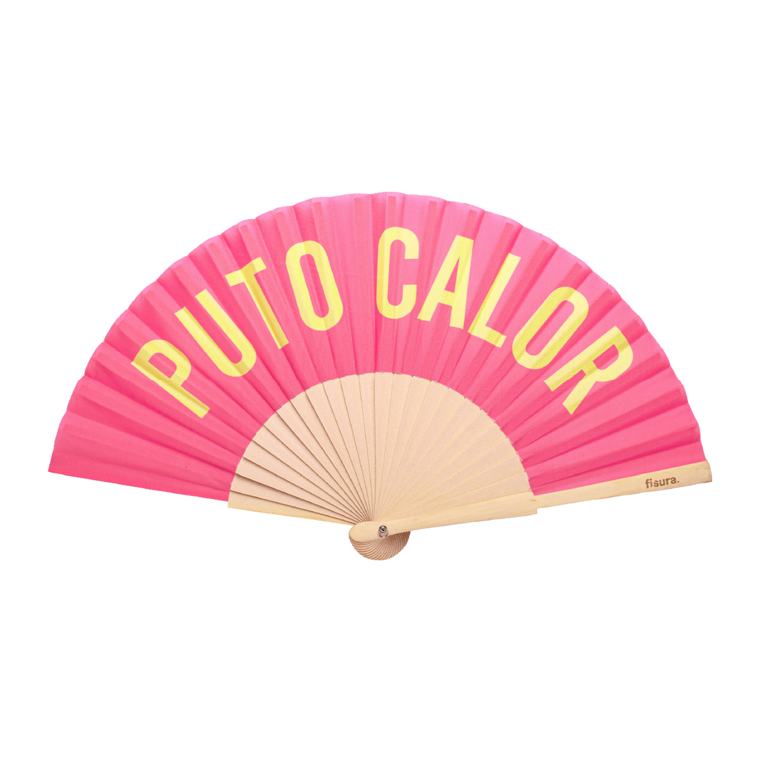 Eventail "Puto calor"