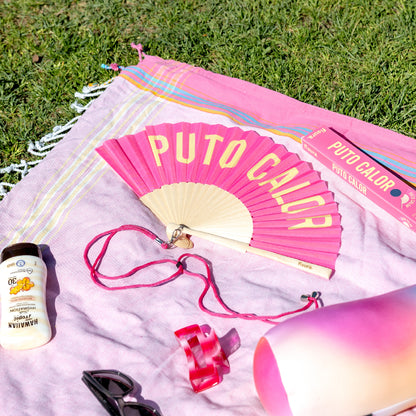 Eventail "Puto calor"