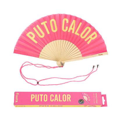 Eventail "Puto calor"