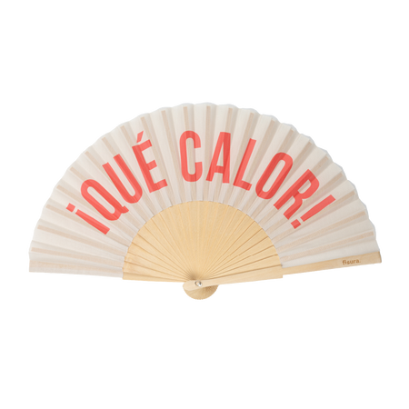 Eventail "Qué calor"
