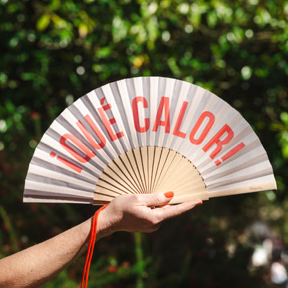 Eventail "Qué calor"