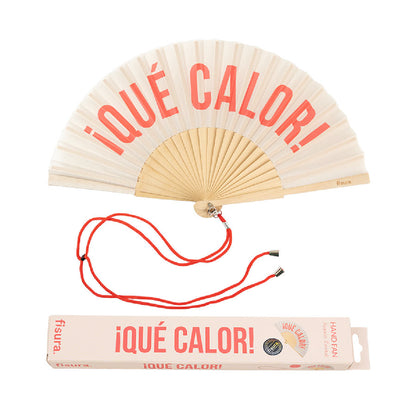 Eventail "Qué calor"