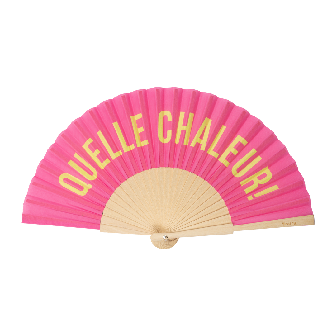 Eventail "Quelle chaleur"