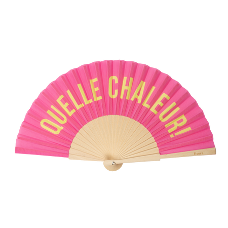 Eventail "Quelle chaleur"