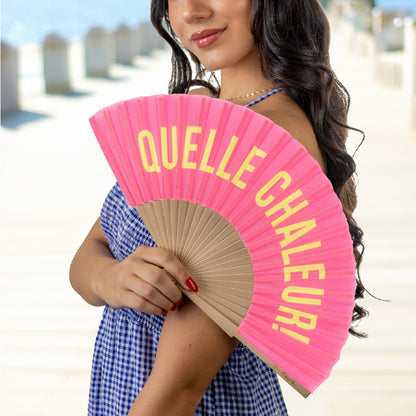 Eventail "Quelle chaleur"