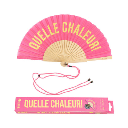 Eventail "Quelle chaleur"