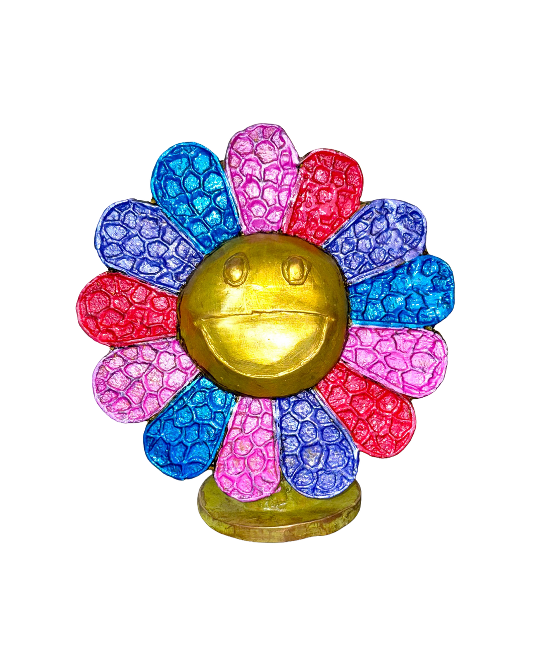 Fleur en bronze