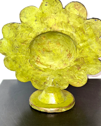 Fleur en bronze