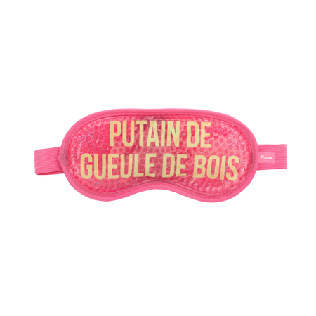 Masque gel "Putain de gueule de bois"