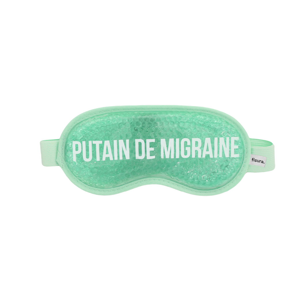 Masque gel "putain de migraine"