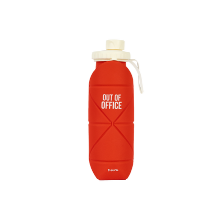Gourde pliable "Out of office"