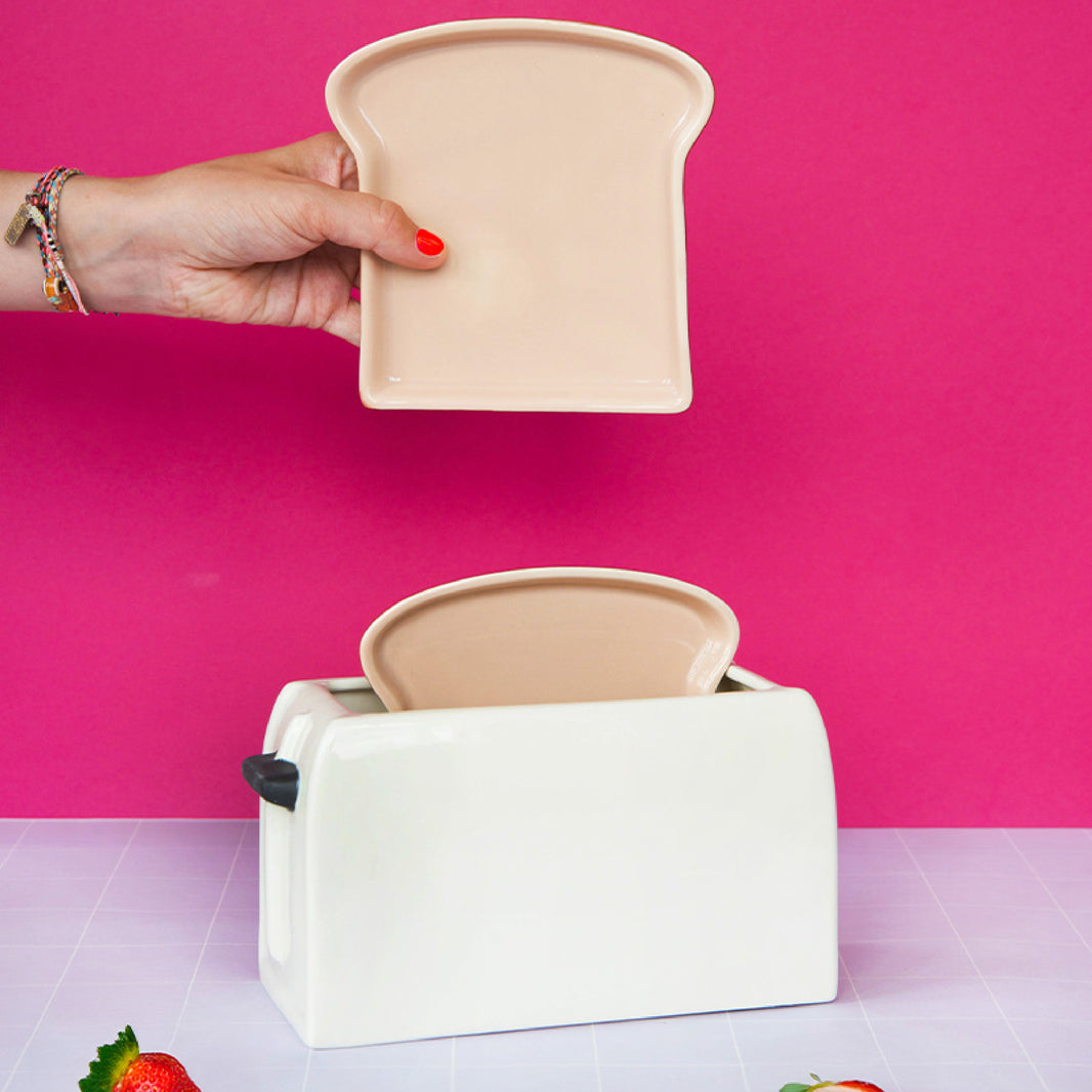 Pot de rangement toaster