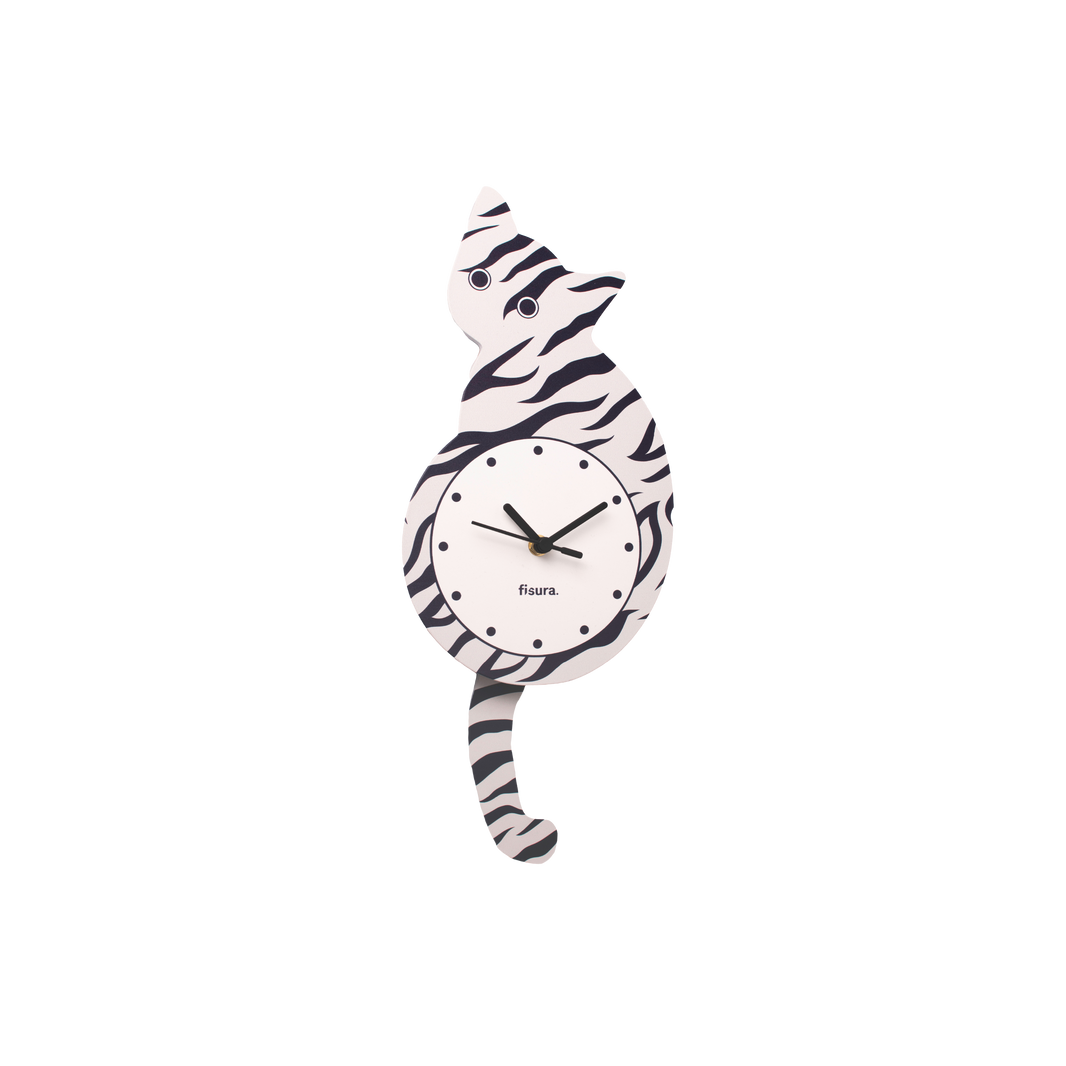 Horloge chat