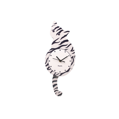 Horloge chat