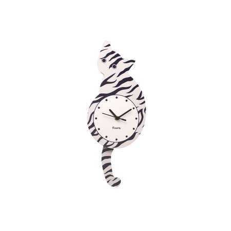 Horloge chat