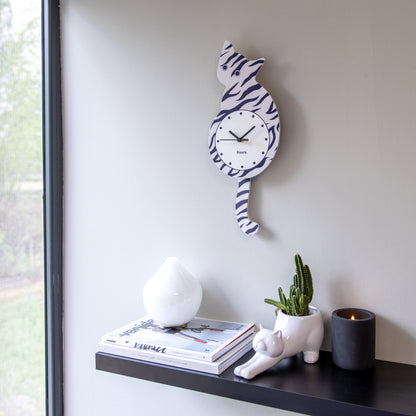 Horloge chat