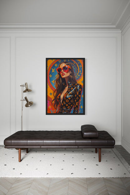 La femme Vuitton
