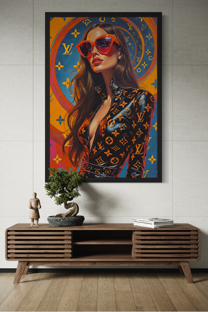 La femme Vuitton