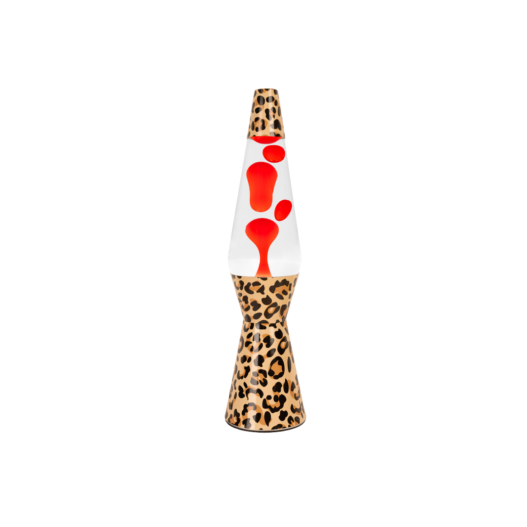 Lampe à lave léopard