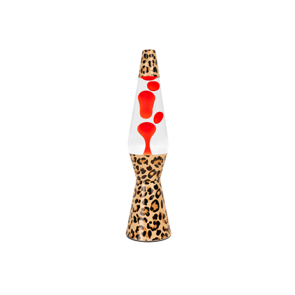 Lampe à lave léopard