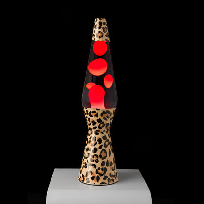 Lampe à lave léopard