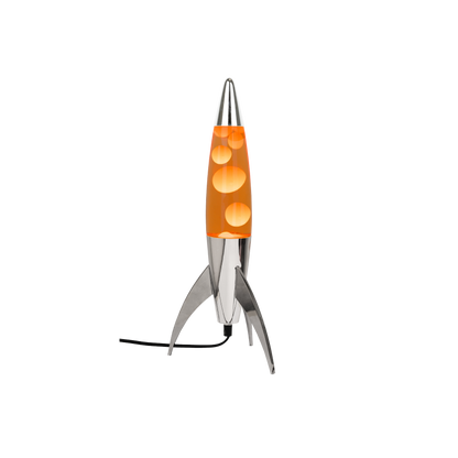 Lampe à lave fusée