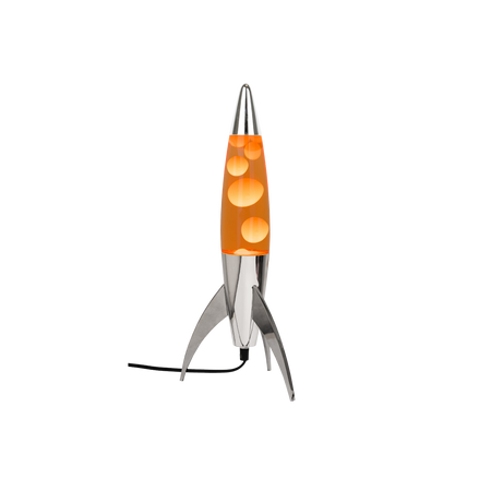 Lampe à lave fusée