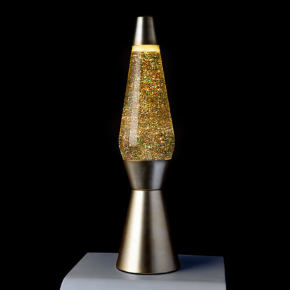 Lampe à lave paillettes
