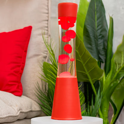 Lampe à lave couleur mate