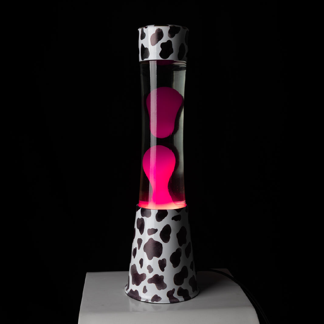 Lampe à lave vache