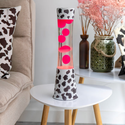 Lampe à lave vache