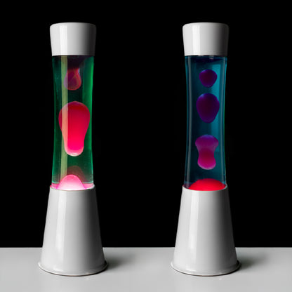 Lampe à lave dégradée