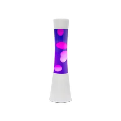 Lampe à lave blanc et violet