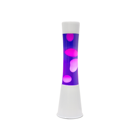 Lampe à lave blanc et violet