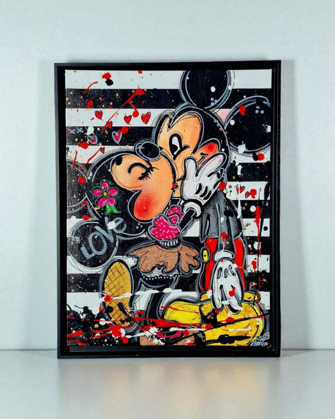 Le baiser de Mickey & Minnie