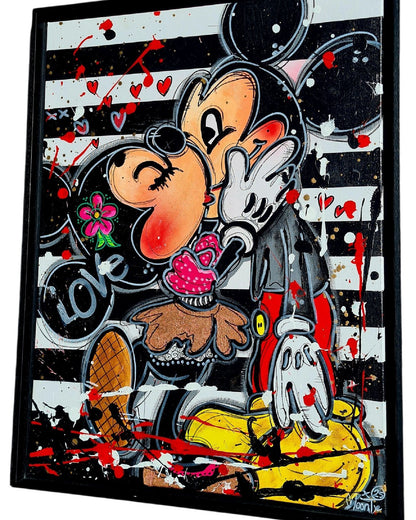 Le baiser de Mickey & Minnie