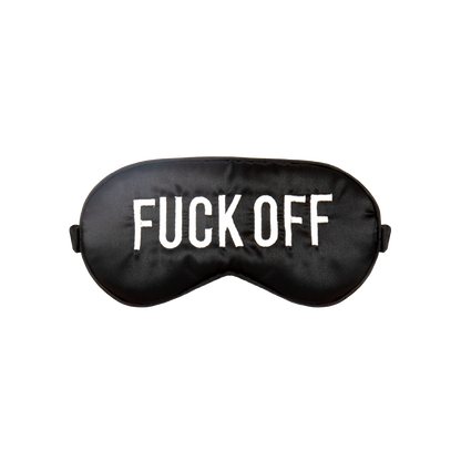 Masque de nuit "Fuck off"