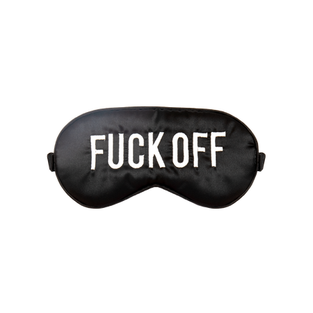 Masque de nuit "Fuck off"