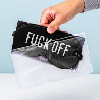 Masque de nuit "Fuck off"