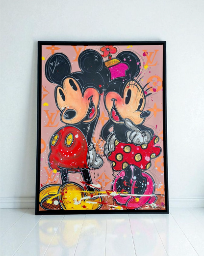 Mickey & Minnie complicité