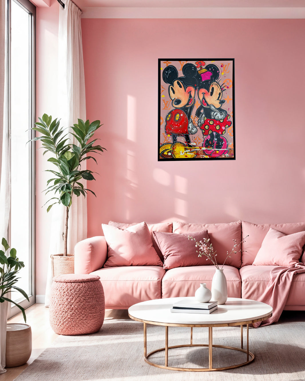 Mickey & Minnie complicité