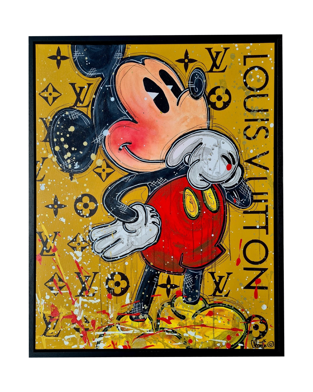 Mickey pensif