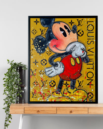 Mickey pensif