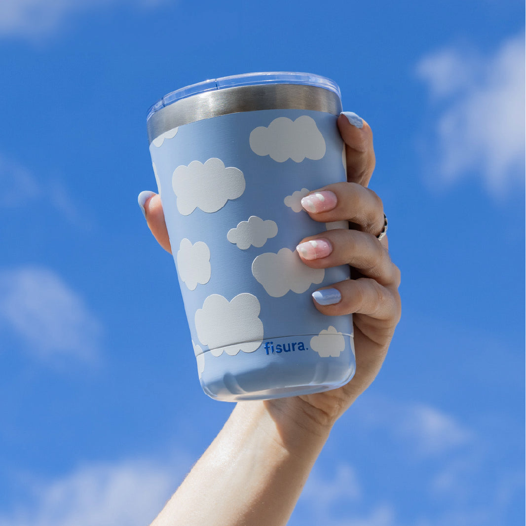 Mug isotherme nuages