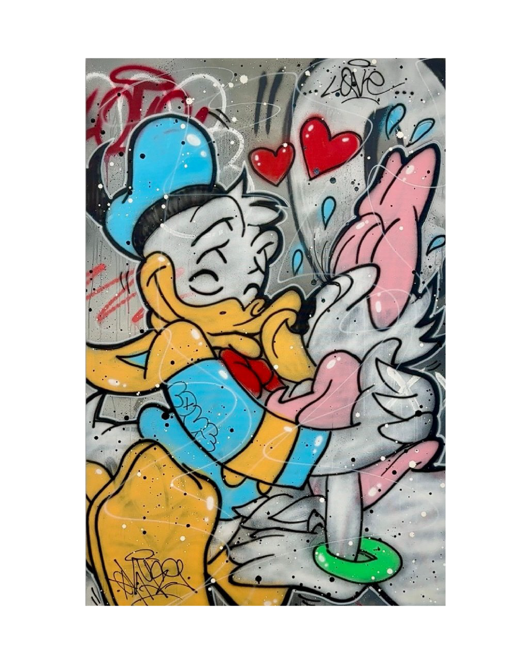 Le baiser de Picsou & Daisy