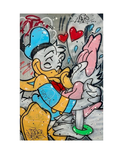 Le baiser de Picsou & Daisy