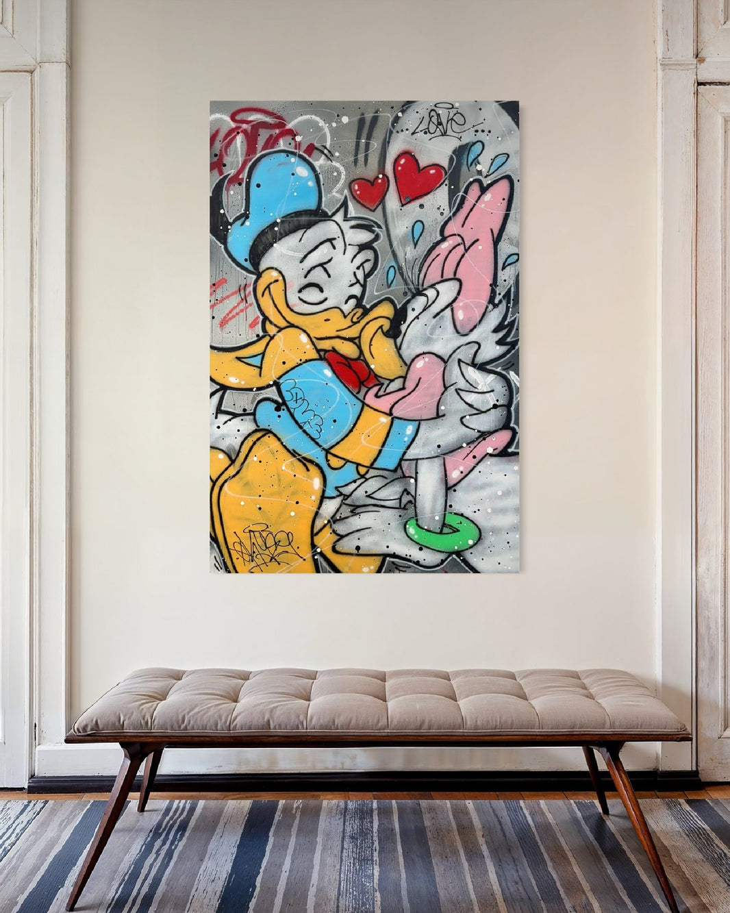 Le baiser de Picsou & Daisy