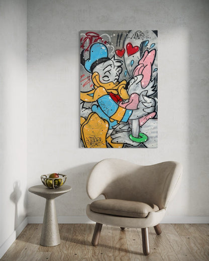 Le baiser de Picsou & Daisy