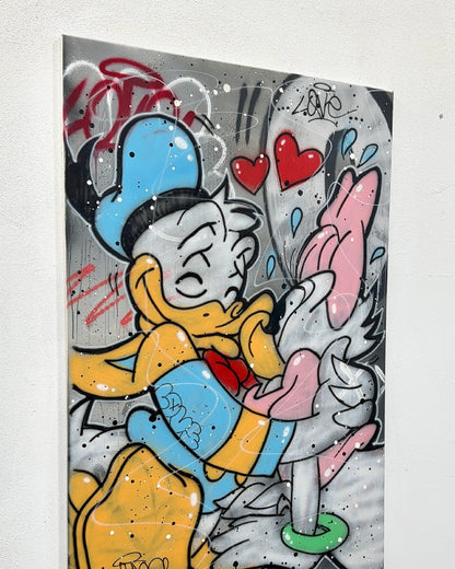 Le baiser de Picsou & Daisy